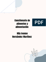 Cuestionario de Alimentos y Alimentación Mía Ivonne Hernández Martínez - 20241107 - 194959 - 0000