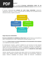 Qué Es El Proceso Administrativo