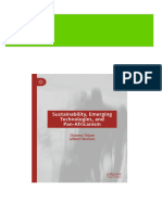 Full Download Sustainability, Emerging Technologies, and Pan-Africanism 1st Ed. 2020 Edition Thierno Thiam PDF