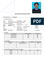 Employment Application Form - Sankara Tata Energi-Agung Susanto