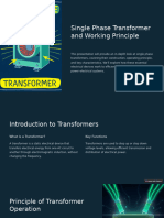 Single Phase Transformer and Working Principle