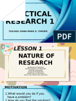 Practical Research 1 Lesson 1