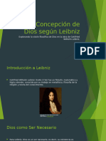 La Concepción de Dios Según Leibniz