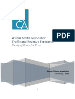 RCA Study - Wilbur Smith Traffic &amp Revenue Forecasts - 012712