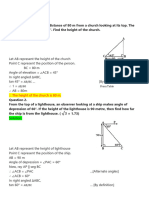 Trignometry Word Problem