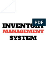 Inventory Management System (Ip Class 12)