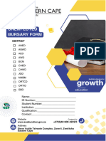 2025 - Unemployed Bursary Fom (AMENDED)