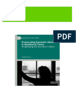 Prosecuting Domestic Abuse in Neoliberal Times: Amplifying The Survivor's Voice 1st Ed. Edition Antonia Porter Ebook All Chapters PDF