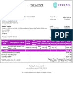 Tax Invoice: Excitel Broadband Pvt. LTD