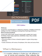 Dictionaries