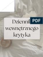 Dziennik - Wewnętrzny Krytyk