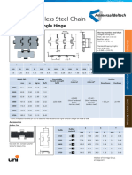 Datasheet Uni 812 Single Hinge en