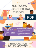 Vygotsky Socio Cultural Theory