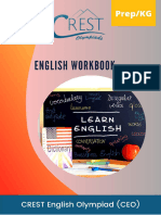 CREST English Prep KG Workbook