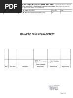 014 Magnetic Flux Leakage Test