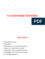 Co-Curricular Activities