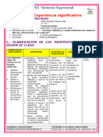 SESIÓN DE COMUNICACIÓN 19 DE JUNIO CRISANTO (Comprensión)