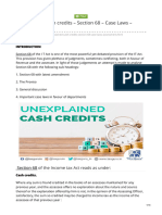 Taxguru - In-Unexplained Cash Credits Section 68 Case Laws Assessment