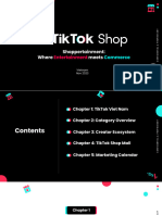 TikTok Shop Pitching Deck