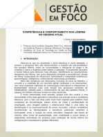 Competencias e Comportamentos Dos Lideres No Cenario Atual