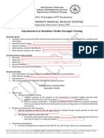 Handouts On Upper Extremity MMT