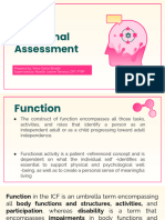 Functional Assessment