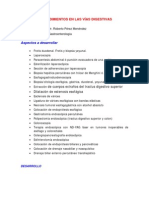 Procedimientos en Las Vias Digestivas