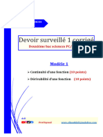 Devoir 1 2bacx Cor Modèle 1 G