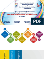 Maturity Based Graded Accreditation and Binary Accreditation