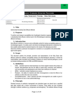 Antimicrobial Sensitivity Disk Difussion