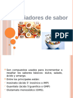 Potenciadores de Sabor