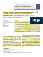 Radiographic Evaluation of Alveolar Ridge Preservation Using A Chitosan - Polyvinyl Alcohol Nanofibrous Matrix