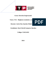 TA1Derecho Empresarial - Deyvi David Gamarra Sánchez