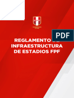 Reglamento de Infraestructura de Estadios FPF 2023