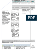 Sesion de Aprendizaje Sobre CONJUNCIONES Y PREPOSICIONES