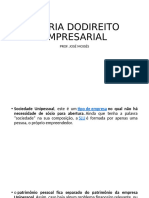 Teoria Dodireito Empresarial - 23-10