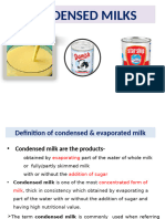 Condensed Milk. New