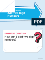 Add Two-Digit Numbers: Chapter 3 Lesson 4