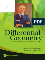 (International Colloquium on Differential Geometry, Proceedings 8th) Jesus a Alvarez Lopez, Eduardo Garcia-Rio - Differential Geometry_ Proceedings of the VIII International Colloquium-World Scientifi