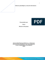 Anexo 3 - Fase 5 - Informe Psicológico y Toma de Decisiones