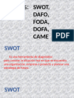 Analisis Swot Dafo Foda Dofa Came