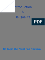 Introduction Qualité