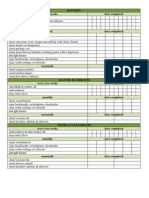 Master Deep Clean Checklist