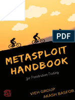 Metasploit Handbook