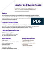 Currículo A4 Estágio Ou Emprego Terracota PDF