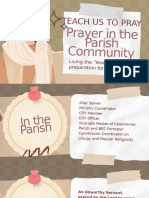 Prayer in The Parish Community