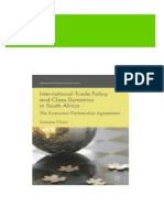 Full Download International Trade Policy and Class Dynamics in South Africa: The Economic Partnership Agreement 1st Edition Simone Claar (Auth.) PDF