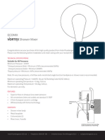 Voda Ecomix Shower Mixer Installation PDF