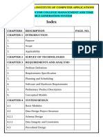 INDEX PAGE (CLG Format)