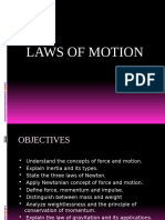 Laws of Motion Lesson 1